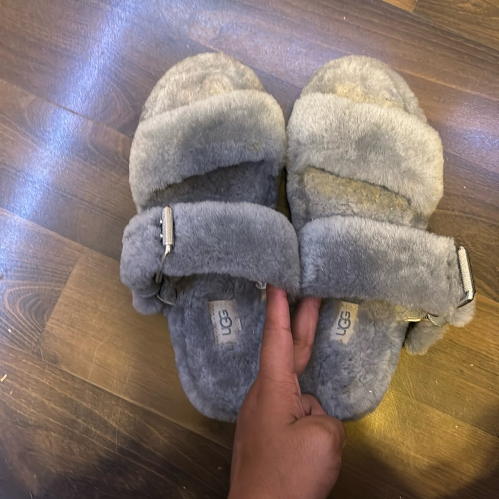 Grey UGG Slippers